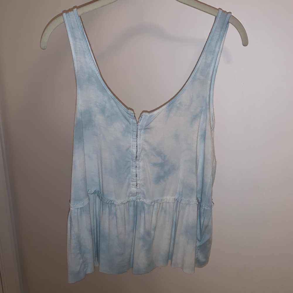 AE SOFT AND SEXY LIGHT BLUE TANK